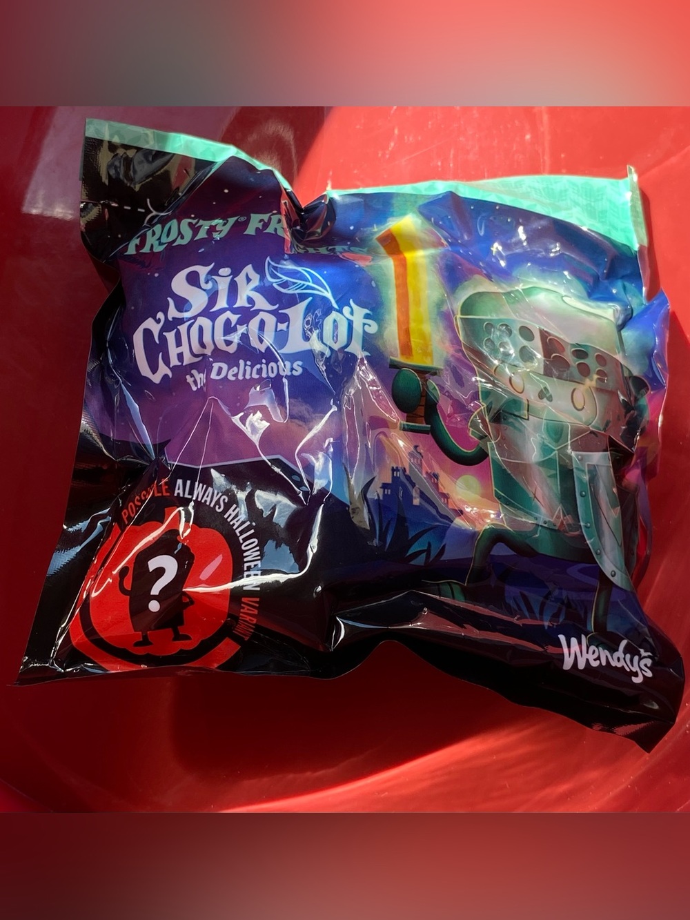 Sir Choc-O-Lot the Delicious Frosty Frights Wendy’s toy NEW